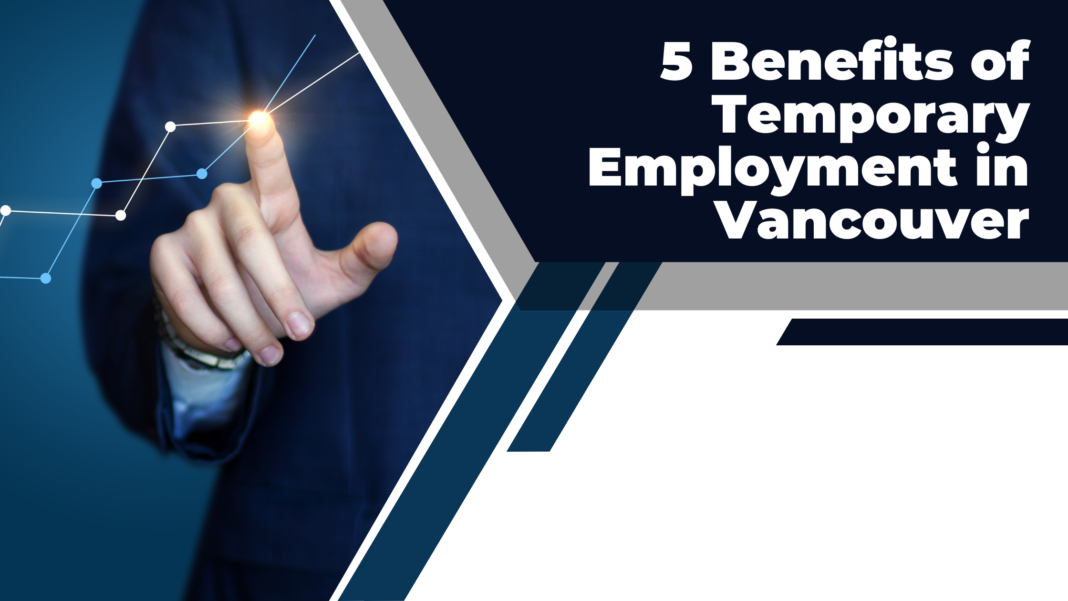 5 Benefits of Temporary Employment in Vancouver Are you on the hunt for employment opportunities in Vancouver? Are you open to considering temporary work? Temporary employment may not be your first choice, but it has numerous benefits that you may not have considered. In this article, we'll explore the top five benefits of temporary employment in Vancouver. From gaining valuable experience to making connections, temporary work can provide a stepping stone to your dream career. Additionally, temporary work can be a great way to earn an income while you search for a permanent position, or to supplement your income if you're currently employed part-time. So if you're considering temporary employment in Vancouver, keep reading to discover the advantages and opportunities that await you! 1. Flexibility in Employment One of the top benefits of temporary employment in Vancouver is the flexibility it provides. Temporary positions are often short-term, meaning you can take on multiple assignments in a year. This allows you to gain a wide range of experiences and skills, which can be valuable when searching for permanent employment. A leading temporary work agency in Vancouver also offers flexibility in terms of scheduling. Many temporary positions allow you to choose your own hours, which can be a great advantage if you have other commitments or responsibilities. Another advantage of temporary employment is that it often provides a work-life balance that is difficult to achieve in permanent positions. Temporary jobs are usually project-based, meaning that you can work on a specific project for a set period of time and then move on to the next assignment. This allows you to have breaks between projects, which can be a great way to recharge and avoid burnout. In addition, temporary positions can offer flexibility in terms of location. Many temporary jobs allow you to work remotely, which can be a great advantage if you have transportation challenges or live in a different city from the workplace. Remote work also allows you to work from the comfort of your own home, which can be especially advantageous during the current pandemic. 2. Opportunity for Skill Development Another benefit of temporary employment is the opportunity for skill development. Temporary positions often require specific skills or knowledge that you may not have had the chance to develop in your previous roles. By taking on temporary assignments, you can gain new skills and experiences that can help you in your future job search. Temporary work can also provide you with exposure to different industries and work environments. This can be especially valuable if you are considering a career change or are unsure of the direction you want to take in your career. By taking on temporary assignments in different industries, you can gain a better understanding of what you enjoy and what you don't, which can help you make more informed decisions about your career path. In addition, temporary work can provide you with the opportunity to work with different teams and colleagues. This can be a great way to expand your professional network and make connections that can benefit you in your future job search. Working with different teams can also help you develop your communication and collaboration skills, which are essential in any job. 3. Possibility of Permanent Employment While temporary employment is often short-term, there is always the possibility that a temporary position could turn into a permanent one. Many companies use temporary assignments as a way to test out potential employees before offering them a permanent position. By taking on a temporary assignment, you have the opportunity to demonstrate your skills and work ethic, which can increase your chances of being offered a permanent position. In addition, if you are searching for permanent employment, temporary work can be a great way to get your foot in the door at a company. By taking on a temporary assignment, you can demonstrate your value to the company and potentially be considered for future permanent positions. 4. Networking Opportunities Networking is an essential part of any job search, and temporary work can provide you with valuable networking opportunities. By taking on temporary assignments, you have the opportunity to work with different teams and colleagues, which can help you expand your professional network. This can be especially valuable if you are new to the job market or are considering a career change. In addition, many temporary positions are filled through staffing agencies, which can be a great way to make connections in the industry. Staffing agencies often have relationships with multiple companies and can connect you with opportunities that you may not have been aware of. 5. Competitive Pay and Benefits Finally, temporary employment can offer competitive pay and benefits. While the pay for temporary positions may not be as high as permanent positions, it is often comparable. Additionally, temporary positions often offer benefits such as healthcare, dental, and vision insurance, which can be a great advantage if you are in between jobs or are working part-time. Temporary employment can also offer other benefits, such as paid time off and retirement plans. While these benefits may not be as robust as those offered in permanent positions, they can still be valuable and can help you save for the future. Conclusion Temporary employment may not be your first choice, but it has numerous benefits that you may not have considered. From gaining valuable experience to making connections, temporary work can be a great way to advance your career or supplement your income. Additionally, temporary work can offer flexibility in terms of scheduling and location, as well as the opportunity for skill development and permanent employment. So if you're considering temporary employment in Vancouver, be sure to explore the opportunities available and take advantage of the benefits that temporary work can provide.