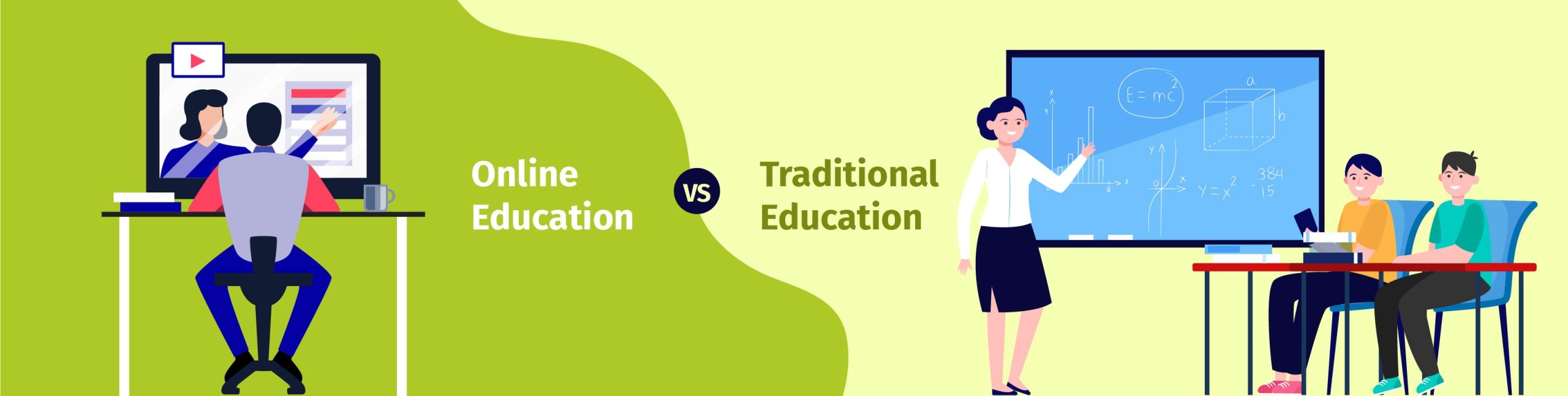 online education vs traditional education